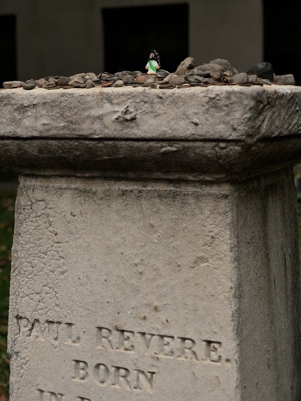 Tiny Jesus loves Paul Revere.