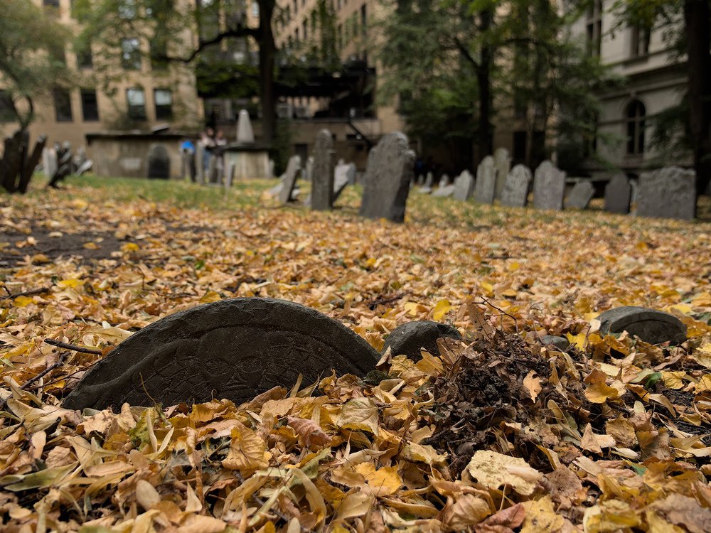 Sinking memories. Over 300 years bearing down on the same piece of earth.