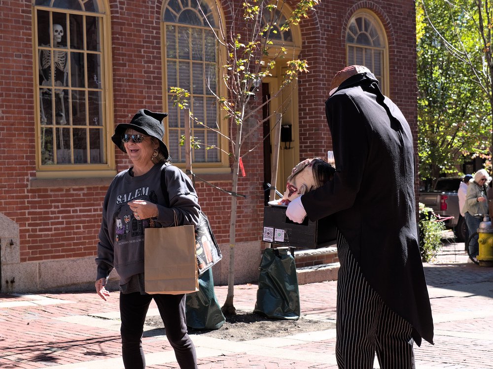 Getting ahead in Salem. A head…geddit? Ugh… Getting ahead in Salem. A head…geddit? Ugh…
