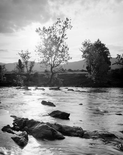 Roanoke River at Green Hill Park, Salem, Virginia.